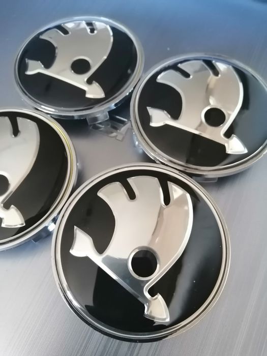 Capace pentru jante ALIAJ - Set 4 capace skoda