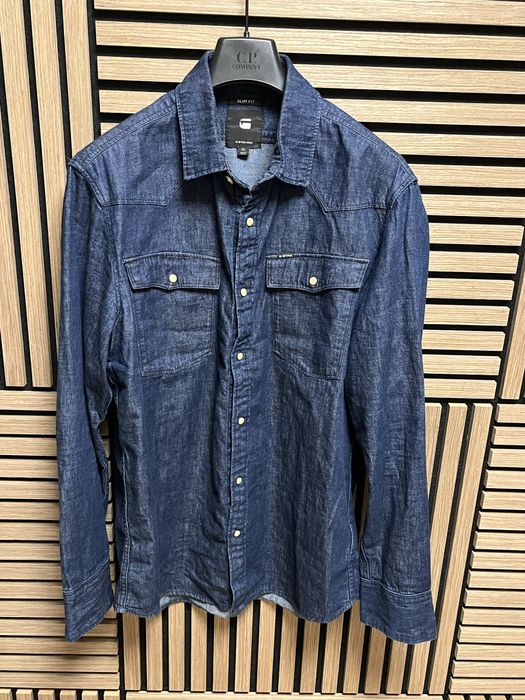 G Star RAW : 3301 Slim Shirt - НОВА размер ХЛ / Оригинал