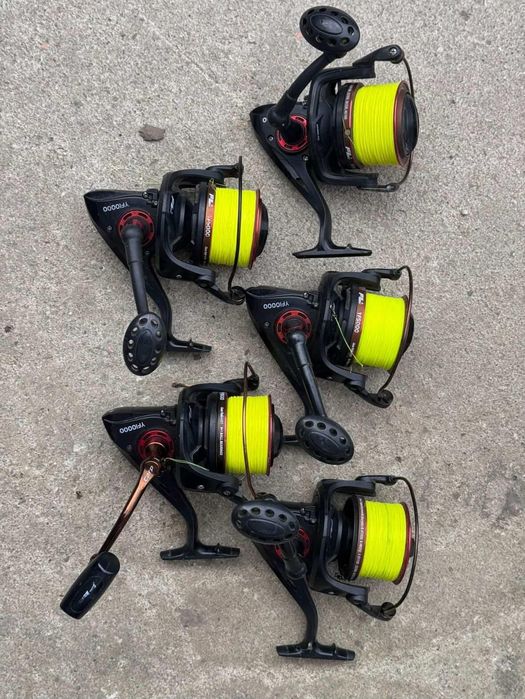 Vând 6 Mulinete FL  Yf 10000, 300 de lei toate 6 buc