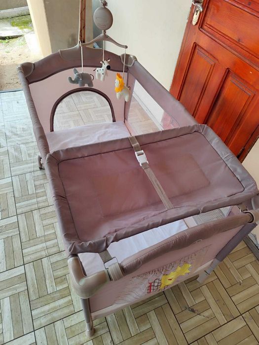 детская кровать манеж