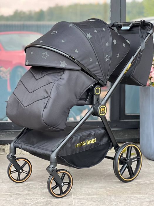 Детская прогулочная коляска Ining Baby Z1 Pro 2в1 всесезонная
