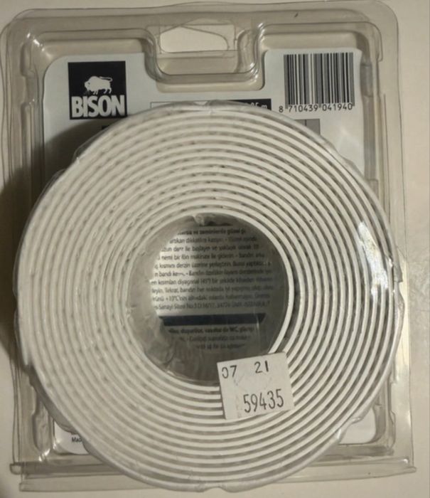 Banda etansare sanitara Bison 38mm x 3,35 m