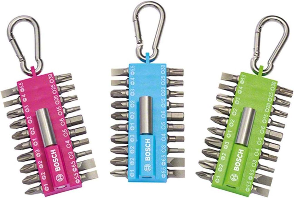 Bosch-комплект битове и битхолдер, 21 части