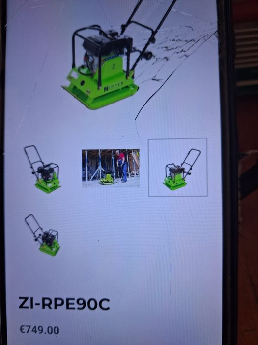 Placa compactoare Zipper 88 kg