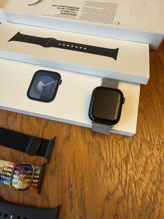 Watch Series 9, GPS + Cellular, Aluminium 41mm Midnight