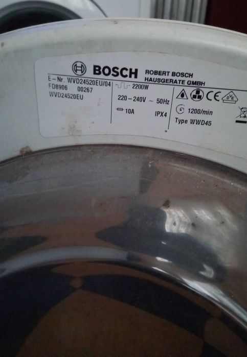 Пералня със сушилня BOSCH Maxx 5 за части или цяла .