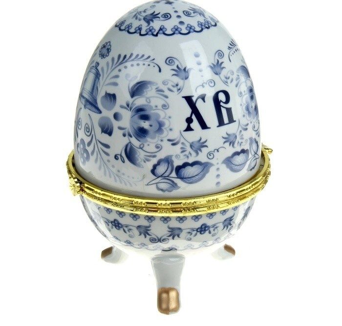 Шкатулка пасхальное яйцо