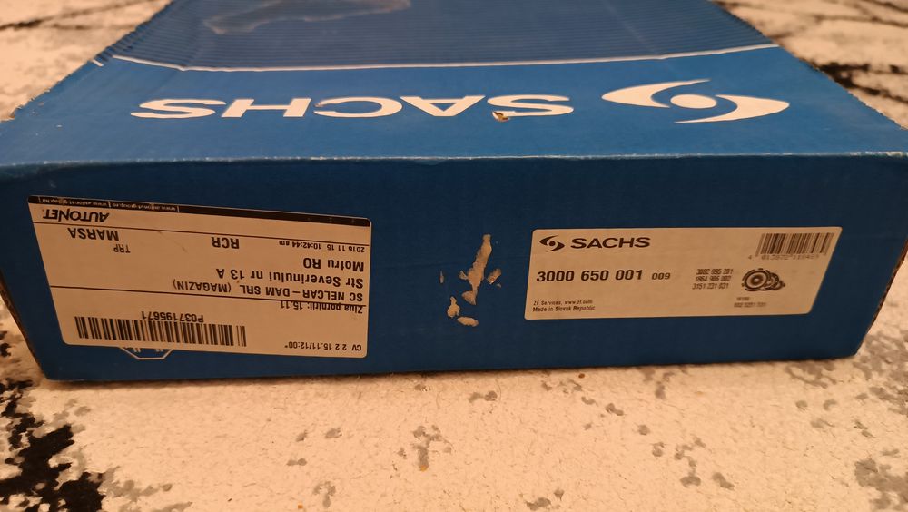 Kit ambreiaj SACHS 3000 650 001-Nou original - BMW E30 E36 E34 Z3