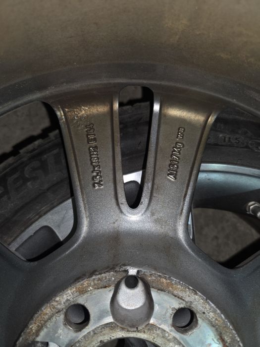 Jante Mercedes originale 18” + TPMS