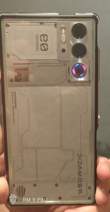 Red magic 9 pro 16/512 white transparent