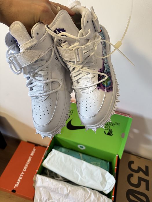 Nike Air Force 1 Mid Off-White Graffiti Nr. 41