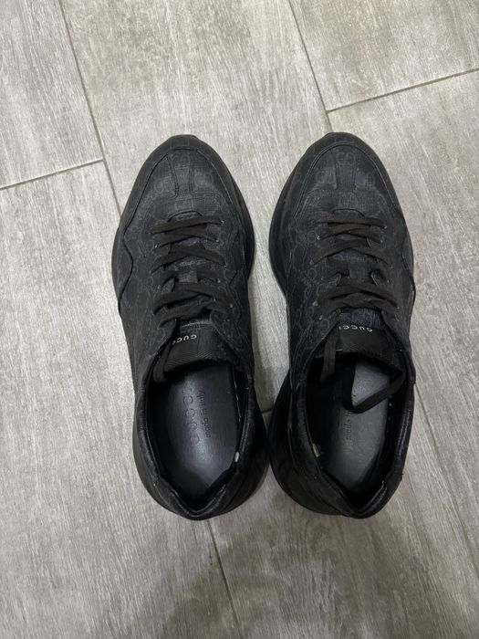 кроссовки gucci rhyton