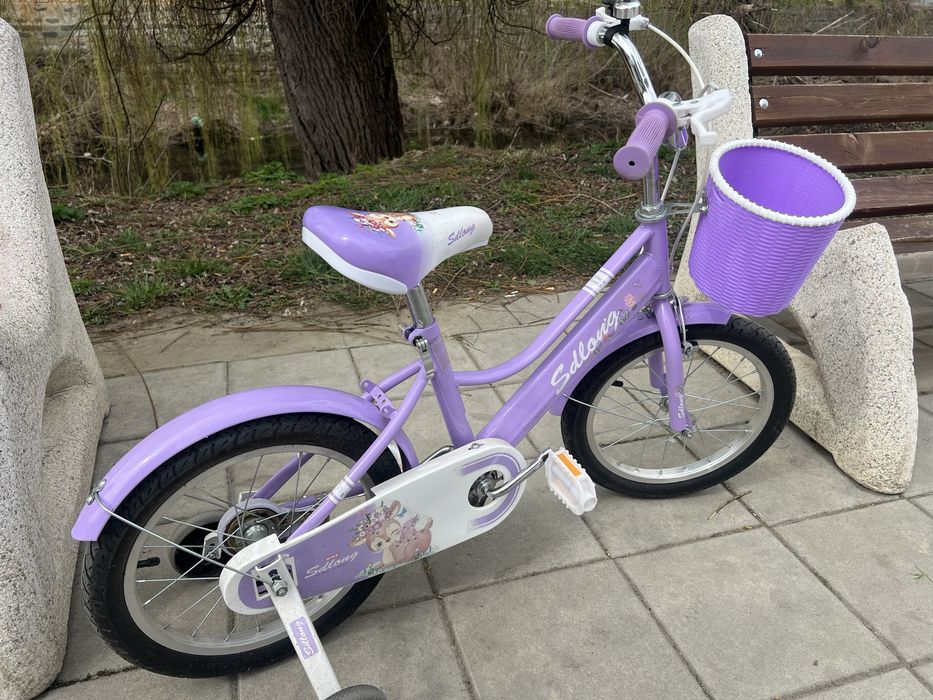 Велосипед Go Kart | 16 цола | лилаво детско колело