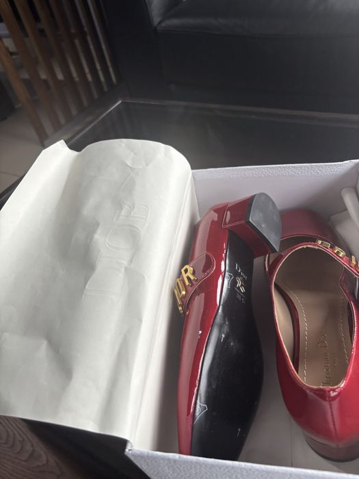 Pantofi Dior cu toc mic