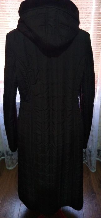 Новое Стеганное пальто с капюшоном Турция.