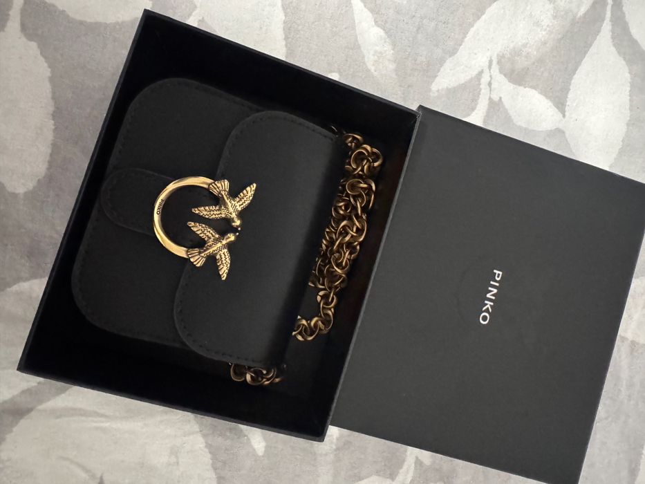 Оригинална чанта Pinko. love bell micro