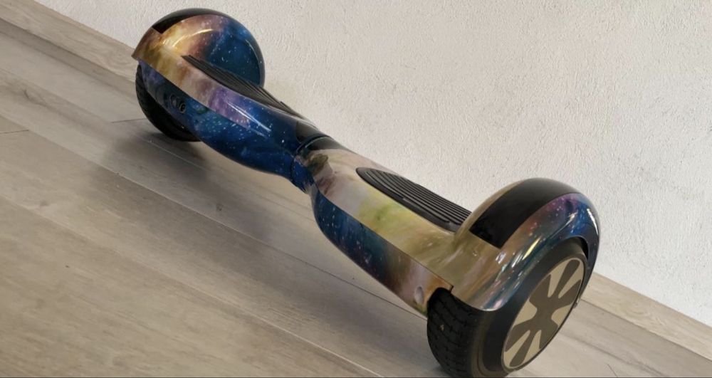 Hoverboard “Galaxie” cu Geanta de transport