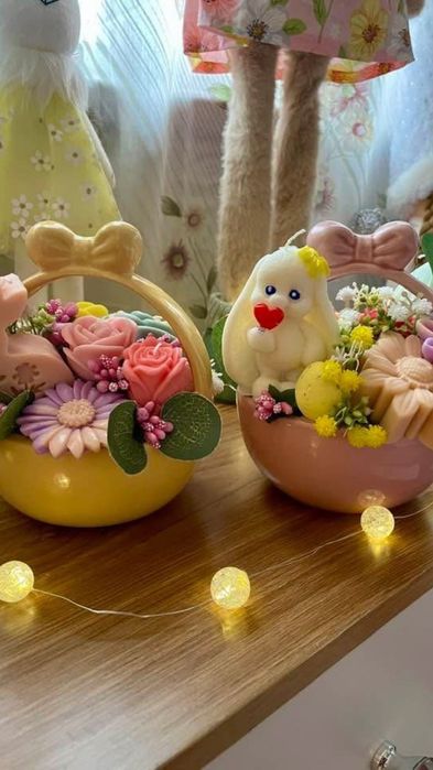 Aranjamente din lumânări parfumate