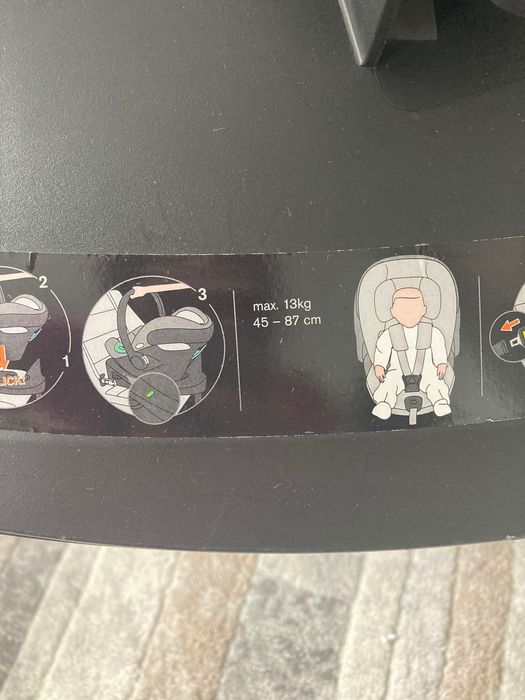 Стол за кола Cybex Aton B2 i-Size + адаптери за Balios S