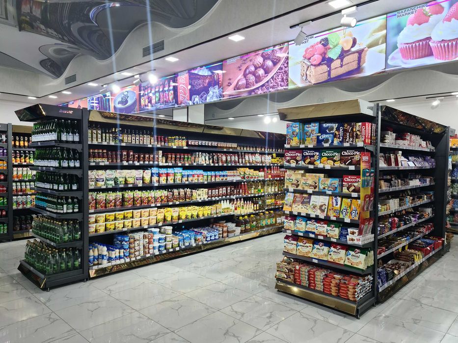 Стеллаж двусторонний