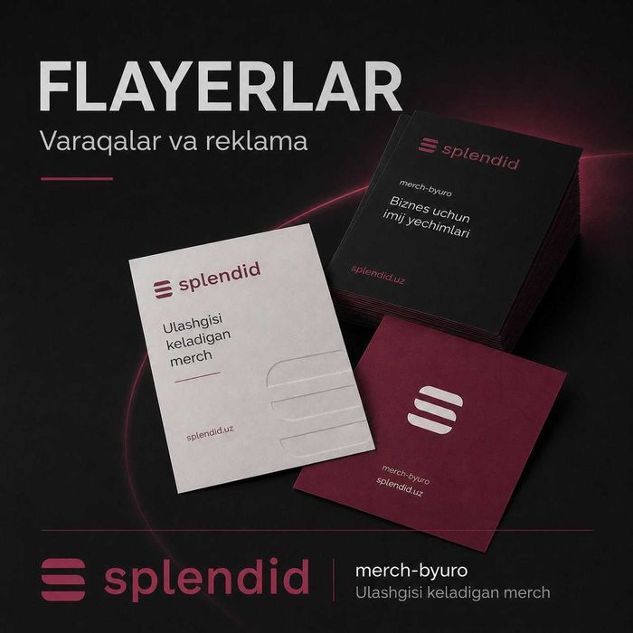 Toshkentda flayer va varaqalar chop etish | Reklama flayerlari