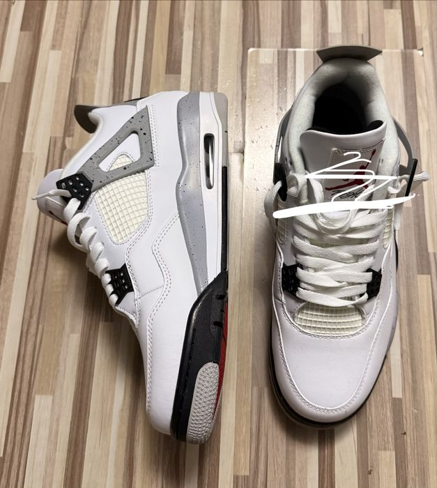 jordan 4 white cement