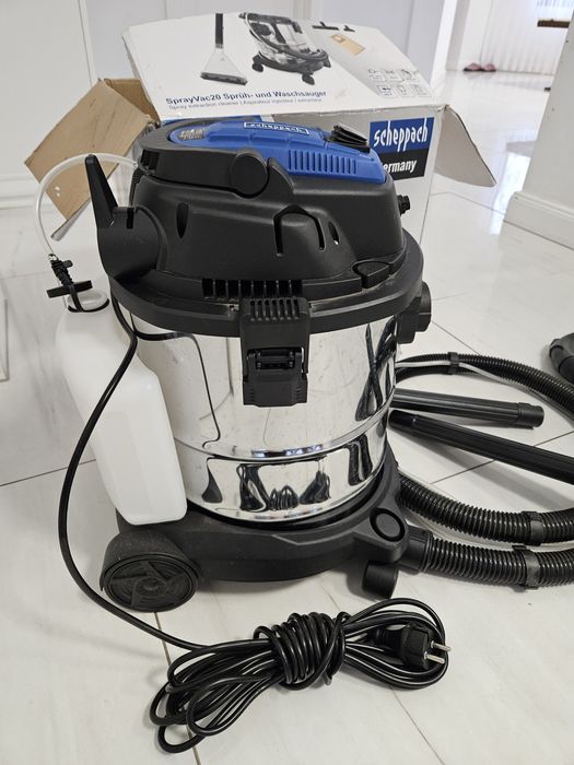 Aspirator umed-uscat cu funcție de spălare  Scheppach