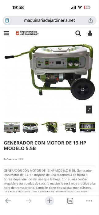 Generator profesional 5,5kw stare buna