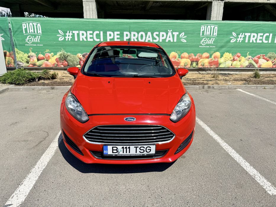 Ford Fiesta 1.6 Facelift Euro 5 Rosu 2014