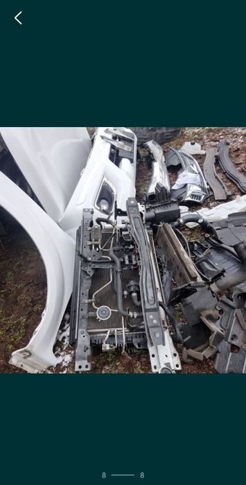 Bara faruri aripi capota grila scuturi carenaje nissan navara 2018