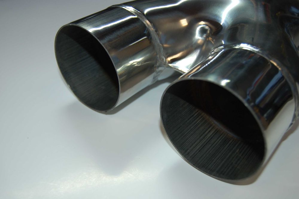 X и Y пайп конектори  от неръждама стомана 63 мм/76мм