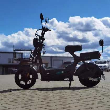 Scuter electric RDB G60 NEGRU 500W 48V20Ah FARA PERMIS Nou Solid