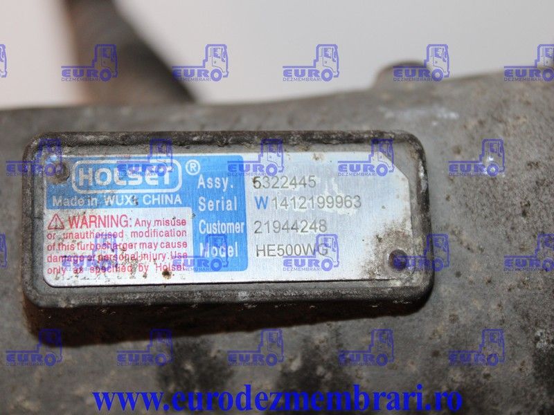 turbosuflanta renault t dti 11 21944248, 21475425