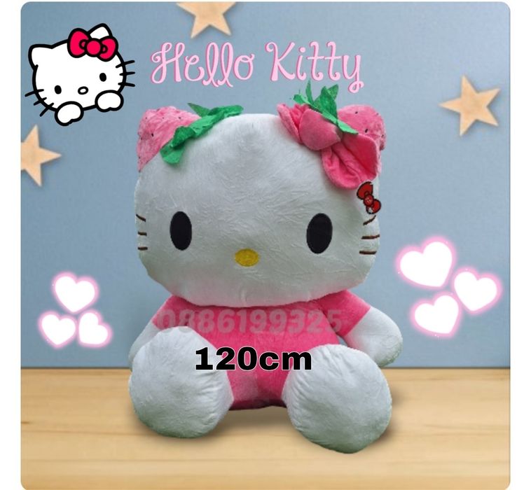 Голяма плюшена играчка Hello Kitty 120cm Кити