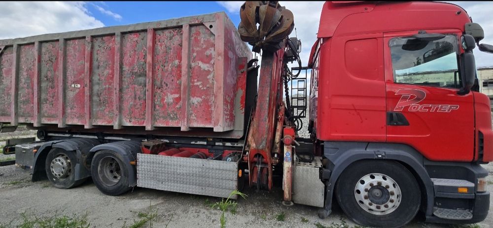 Мулти лифт с кран - Скания