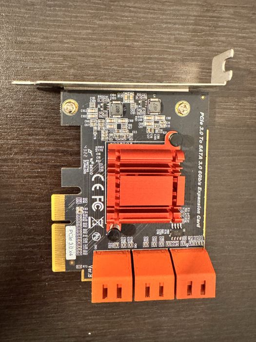 Adaptor PCIe - 6× SATA 6 Gb/s AXAGON