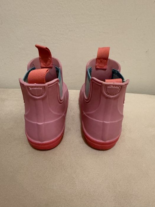 Розови гумени ботуши с ластик Zara , 25 номер