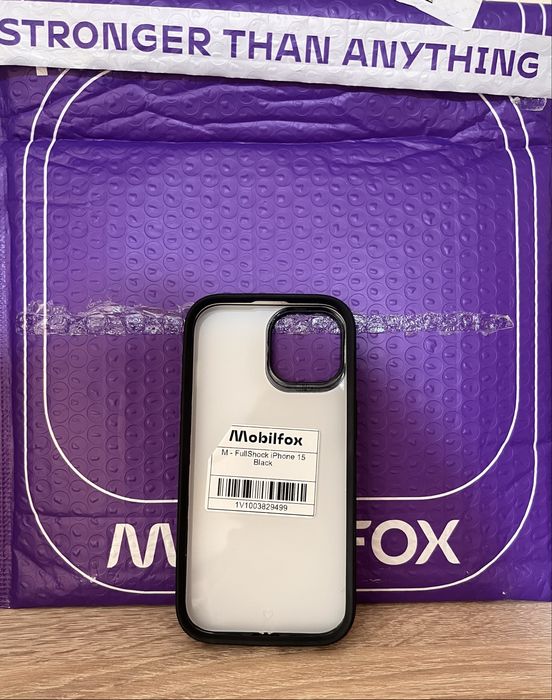 Husa Mobilfox Euro Black iPhone 15