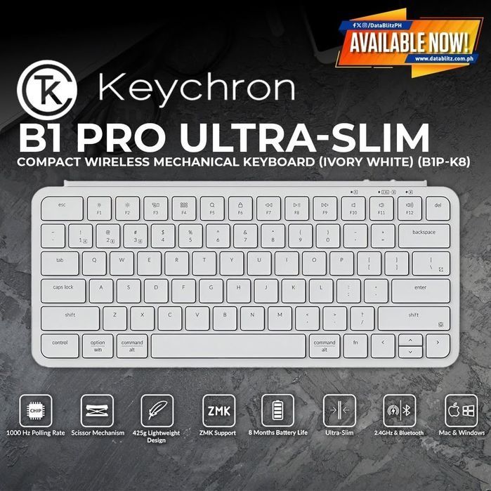 Keychron b1 pro СКИДКА клавиатура RU без подсветки/Аналог mx keys mini
