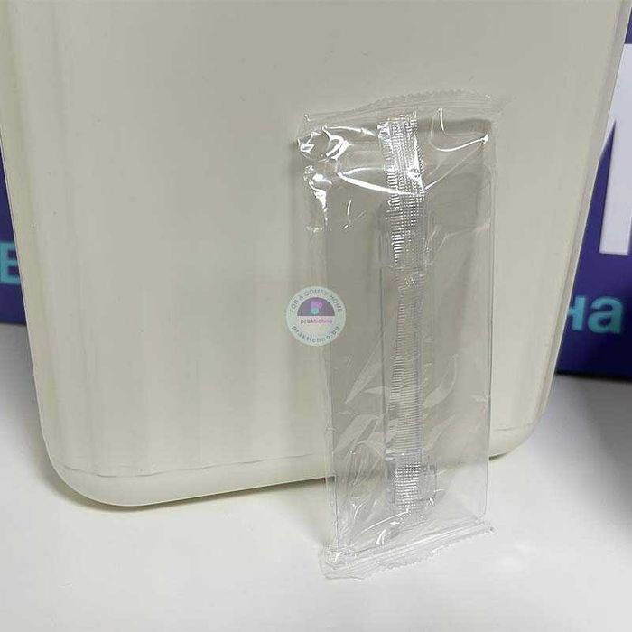 Кошче за отпадъци с капак за висящ монтаж на врата на шкаф 9л