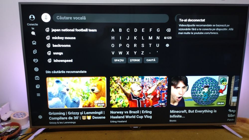 Televizor led Smart 4K UHD Android Philips Ambilight  140 cm WiFi