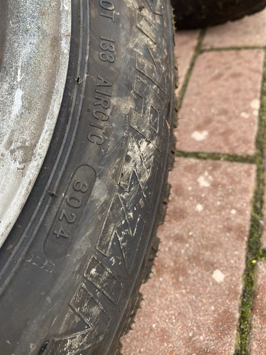 Jante de aluminiu + cauciucuri (noi) Dacia Solenza/supernova 165/70R13