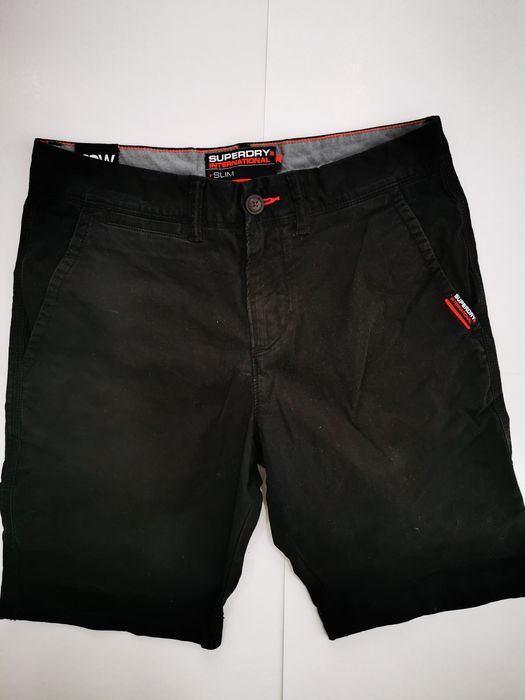 Pantaloni Superdry chino short internațional W29