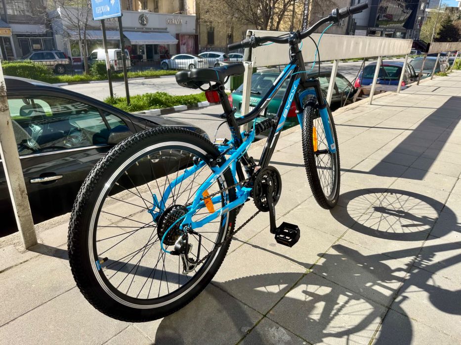 Детски велосипед със скорости 24" BYOX ADVENTURA !! Ново + Гаранция !!