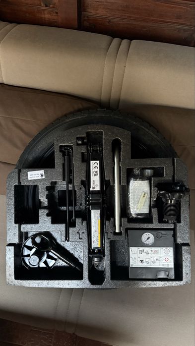 Roata rezerva slim + kit pană Skoda Octavia 3 - 4, Superb
