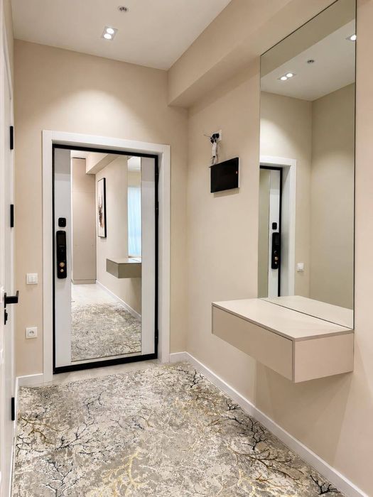 Luxury Beige Studio | Modera Tower View Посуточно