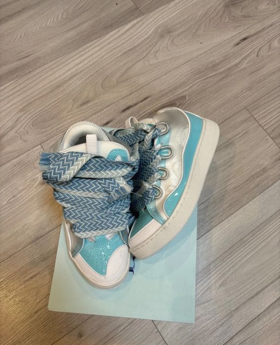 Lanvin curb sneakers