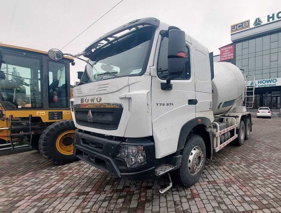 Миксер  Автобетономиксер Howo-T7S 6x4 - 10 куб.м   Дизельный готовый