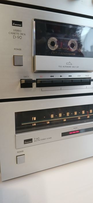 Amplificator A60 si Tuner T 60 Sansui