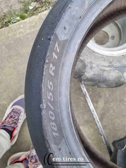 Anvelopa Vara 180/55 R17 METZELER Racetec TD Slick - N060